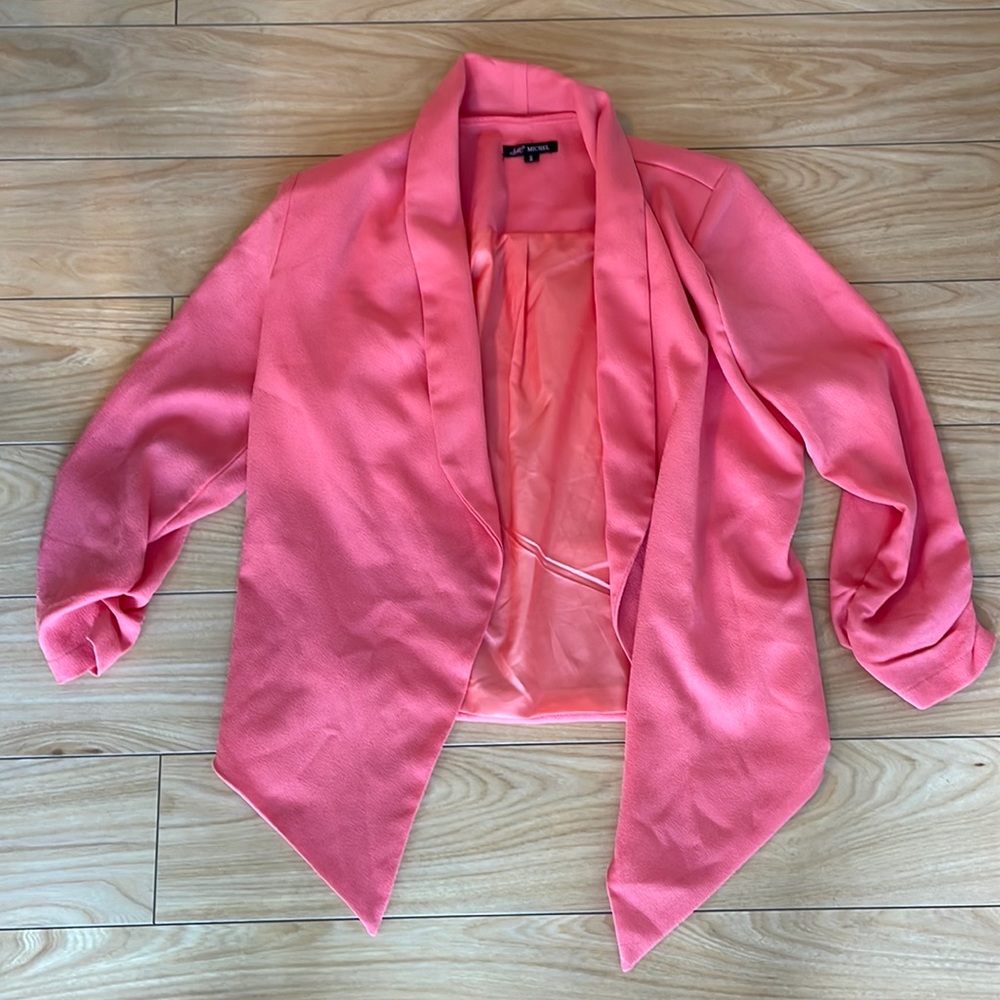 Pink blazer size XS